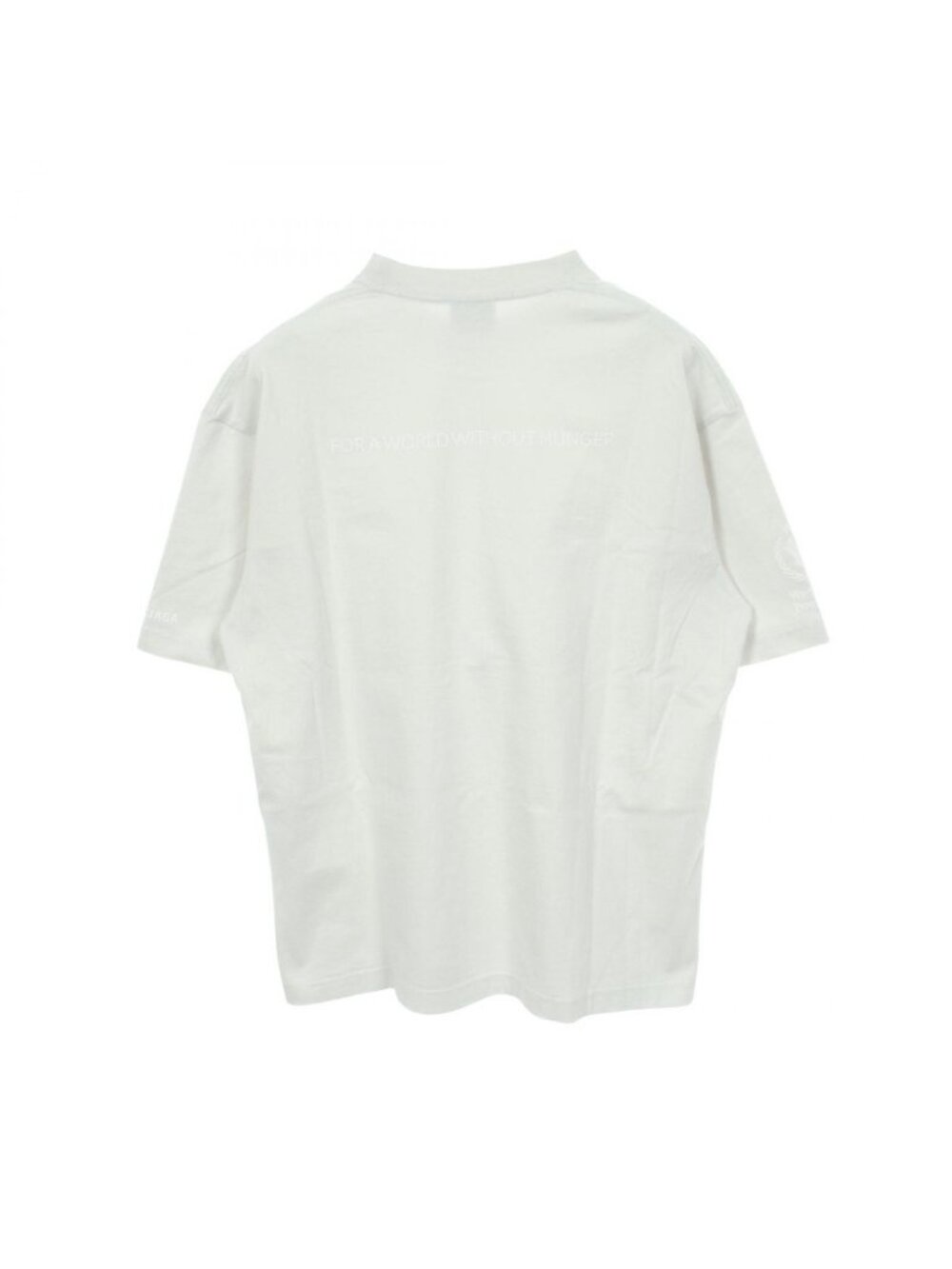 Balenciaga Short Sleeve T-Shirt Wfp White Cotton - Picture 2 of 7